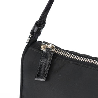Prada MV633 Black Tessuto Mini Hobo Bag