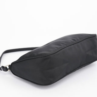Prada MV633 Black Tessuto Mini Hobo Bag