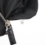 Prada MV633 Tessuto Mini Hobo Bag aus schwarzem Nylon