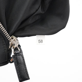 Prada MV633 Black Tessuto Mini Hobo Bag