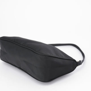 Prada MV633 Black Tessuto Mini Hobo Bag