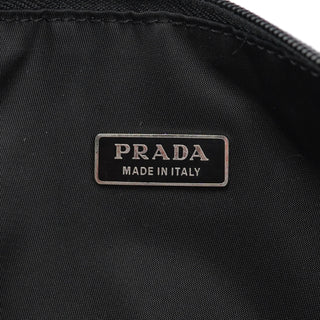 Prada MV633 Black Tessuto Mini Hobo Bag