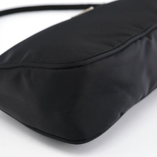 Prada MV633 Black Tessuto Mini Hobo Bag