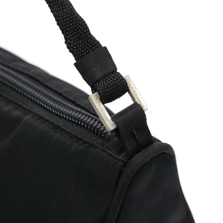Prada MV633 Black Tessuto Mini Hobo Bag