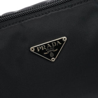 Prada MV633 Black Tessuto Mini Hobo Bag
