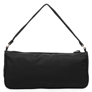 Prada MV633 Black Tessuto Mini Hobo Bag