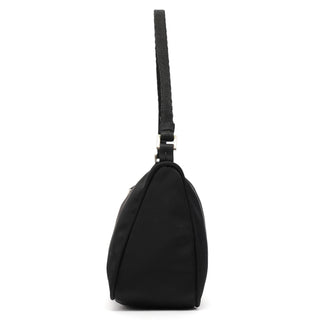 Prada MV633 Black Tessuto Mini Hobo Bag