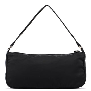 Prada MV633 Black Tessuto Mini Hobo Bag