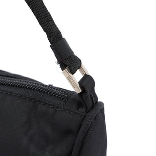 Prada MV633 Black Tessuto Mini Hobo Bag