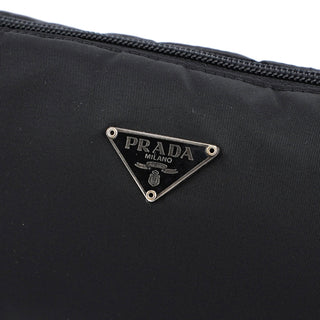 Prada MV633 Black Tessuto Mini Hobo Bag