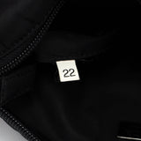 Prada MV633 Black Tessuto Mini Hobo Bag