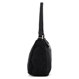 Prada MV633 Black Tessuto Mini Hobo Bag