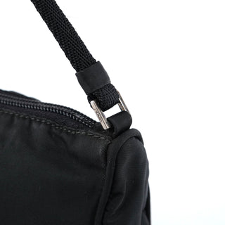 Prada MV633 Black Tessuto Mini Hobo Bag