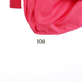 Prada MV633 Pink Tessuto Mini Hobo Bag