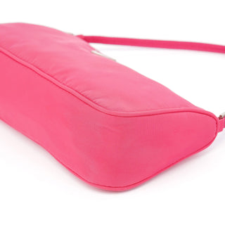 Prada MV633 Pink Tessuto Mini Hobo Bag