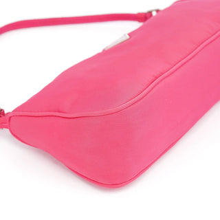 Prada MV633 Pink Tessuto Mini Hobo Bag