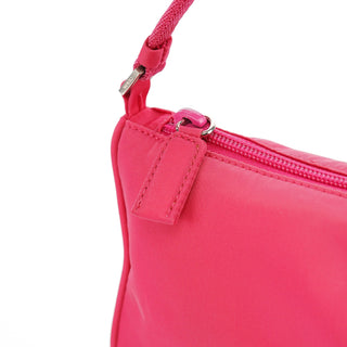 Prada MV633 Pink Tessuto Mini Hobo Bag