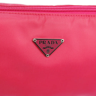 Prada MV633 Pink Tessuto Mini Hobo Bag