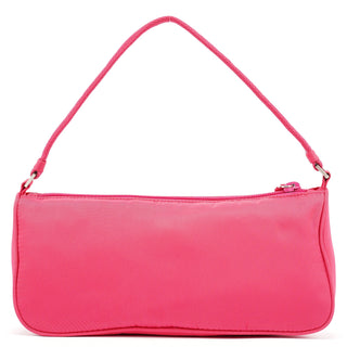 Prada MV633 Pink Tessuto Mini Hobo Bag