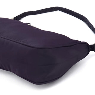Prada MV633 Purple Tessuto Nylon Mini Hobo Bag