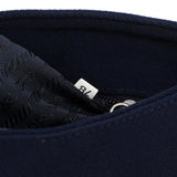 Prada Navy Mesh Plastic Chain Shoulder Bag
