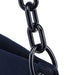 Prada Navy Mesh Plastic Chain Shoulder Bag