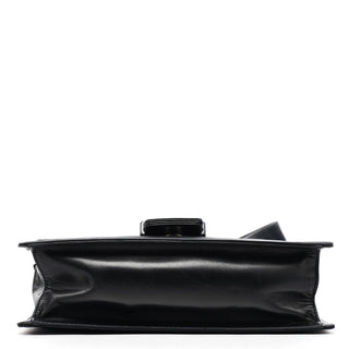 Prada Navy Nappa Trend Nylon Buckle Shoulder Bag