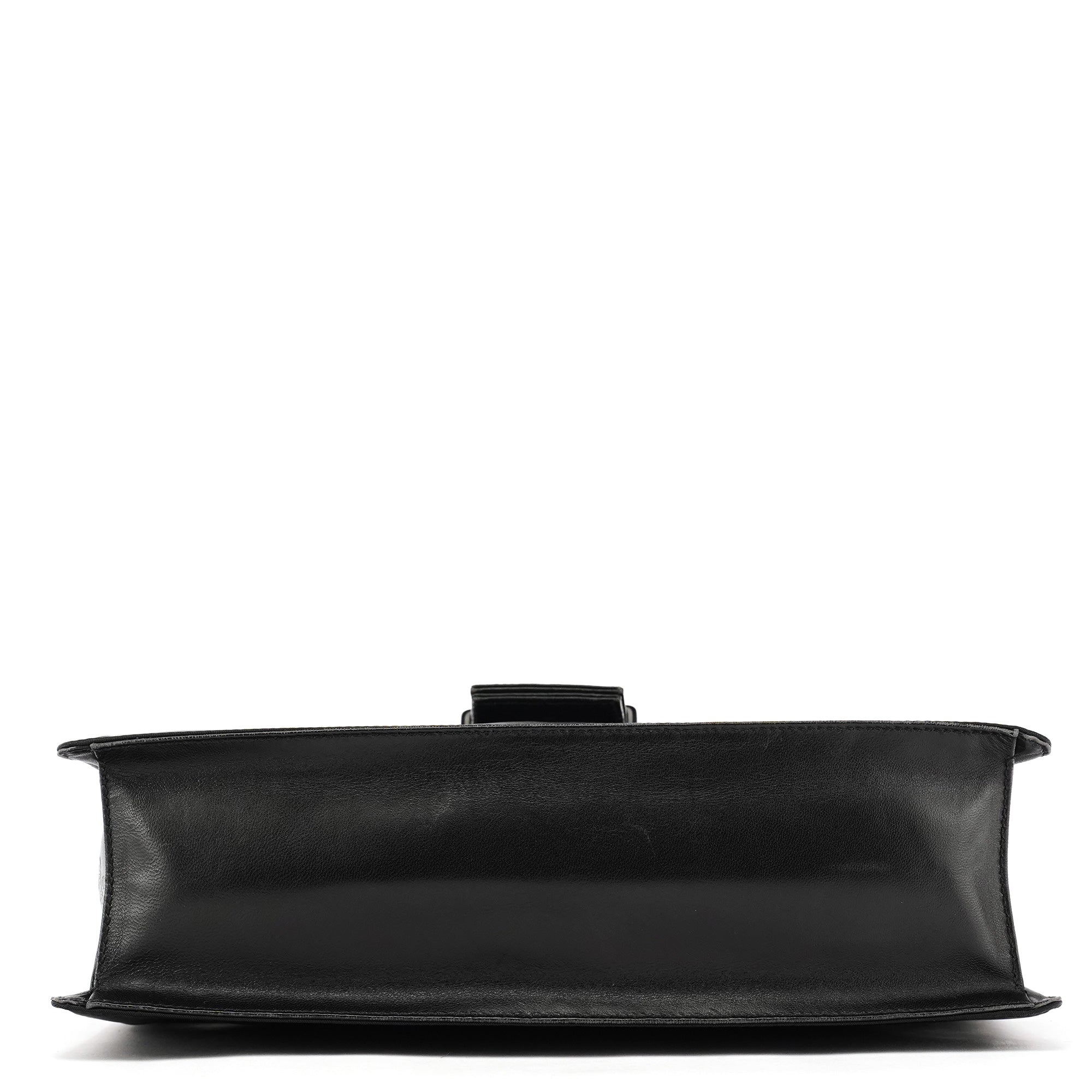 Prada Navy Tessuto Buckle Shoulder Bag