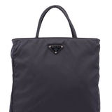 Prada Navy Tessuto City Tote Bag