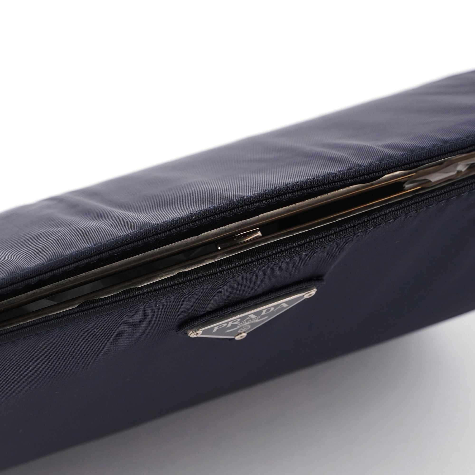 Prada Borsa tote Tessuto City in nylon blu navy