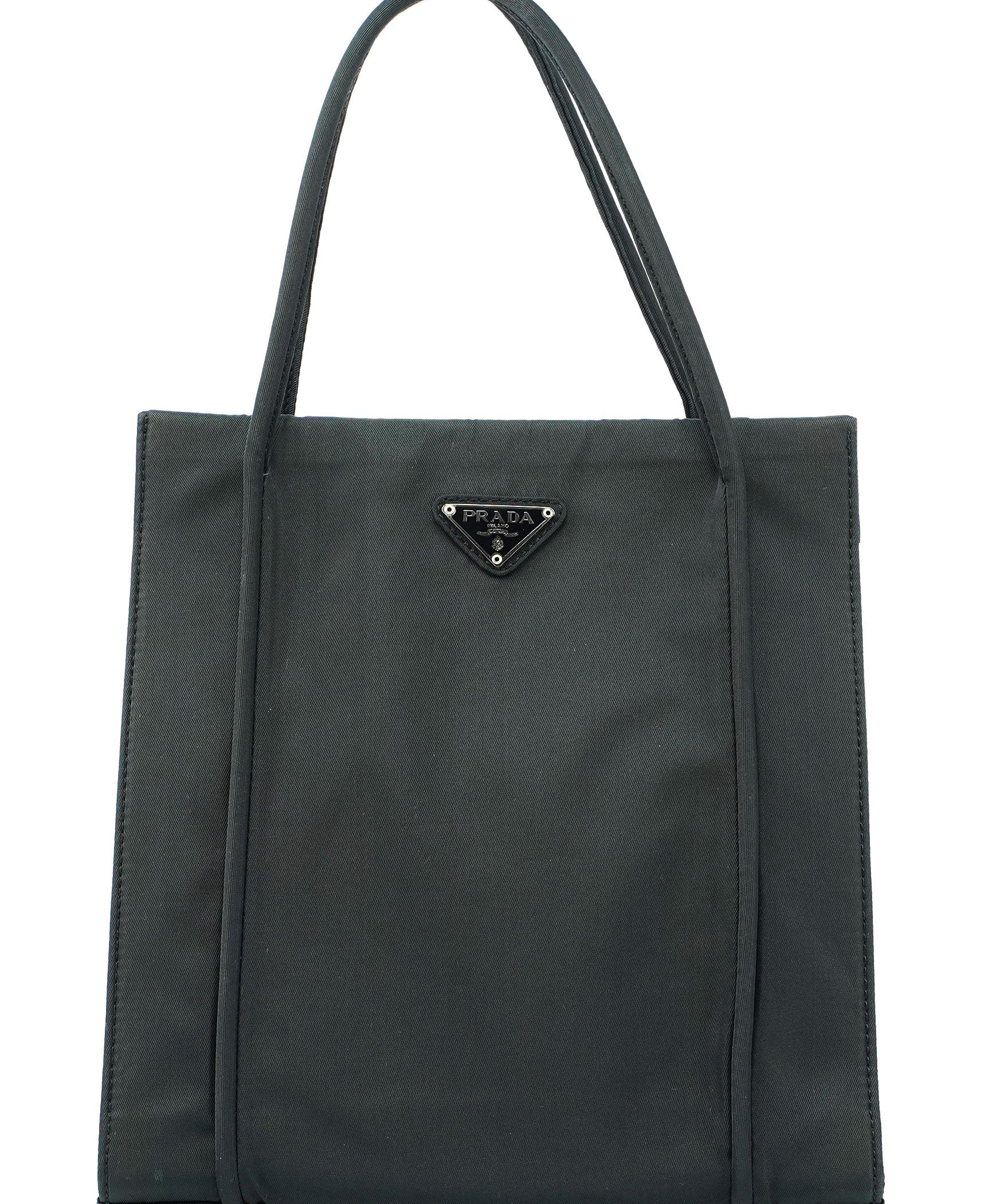 Prada Navy Tessuto City Tote Bag