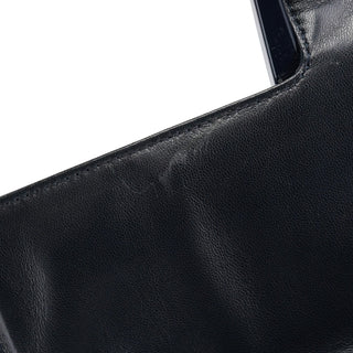 Prada Navy Tessuto Nappa Top Handle Bag