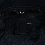 Prada Tessuto Schultertasche aus marineblauem Nylon