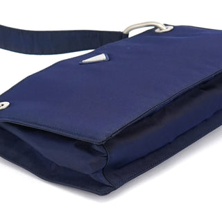 Prada Navy Tessuto Nylon Shoulder Bag