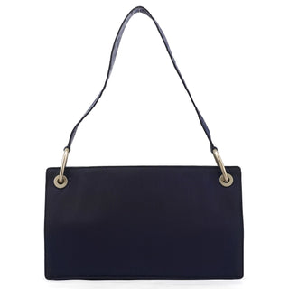 Prada Navy Tessuto Nylon Shoulder Bag