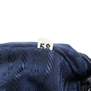 Prada Navy Tessuto Plastic Shoulder Bag