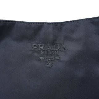 Prada Navy Tessuto Plastic Shoulder Bag