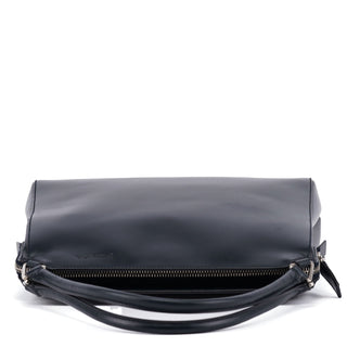 Prada Navy Vitello Chic Shoulder Bag