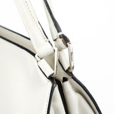 Prada Off White Vitello Chic Shoulder Bag