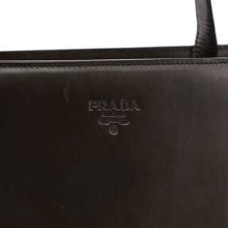 Prada Olive Calfskin Tote Bag