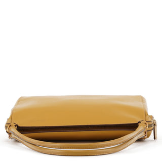 Prada Pale Yellow Vitello Chic Shoulder Bag