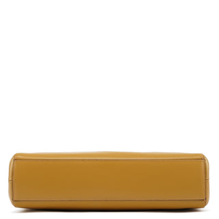Prada Pale Yellow Vitello Chic Shoulder Bag