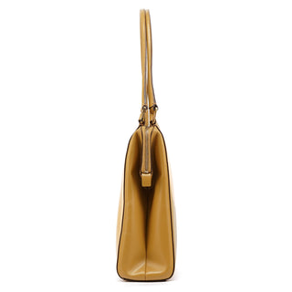Prada Pale Yellow Vitello Chic Shoulder Bag