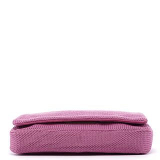 Prada Pink Wool Hobo Shoulder Bag