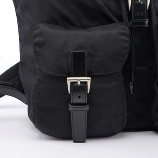 Prada Prada B2811 Black Backpack