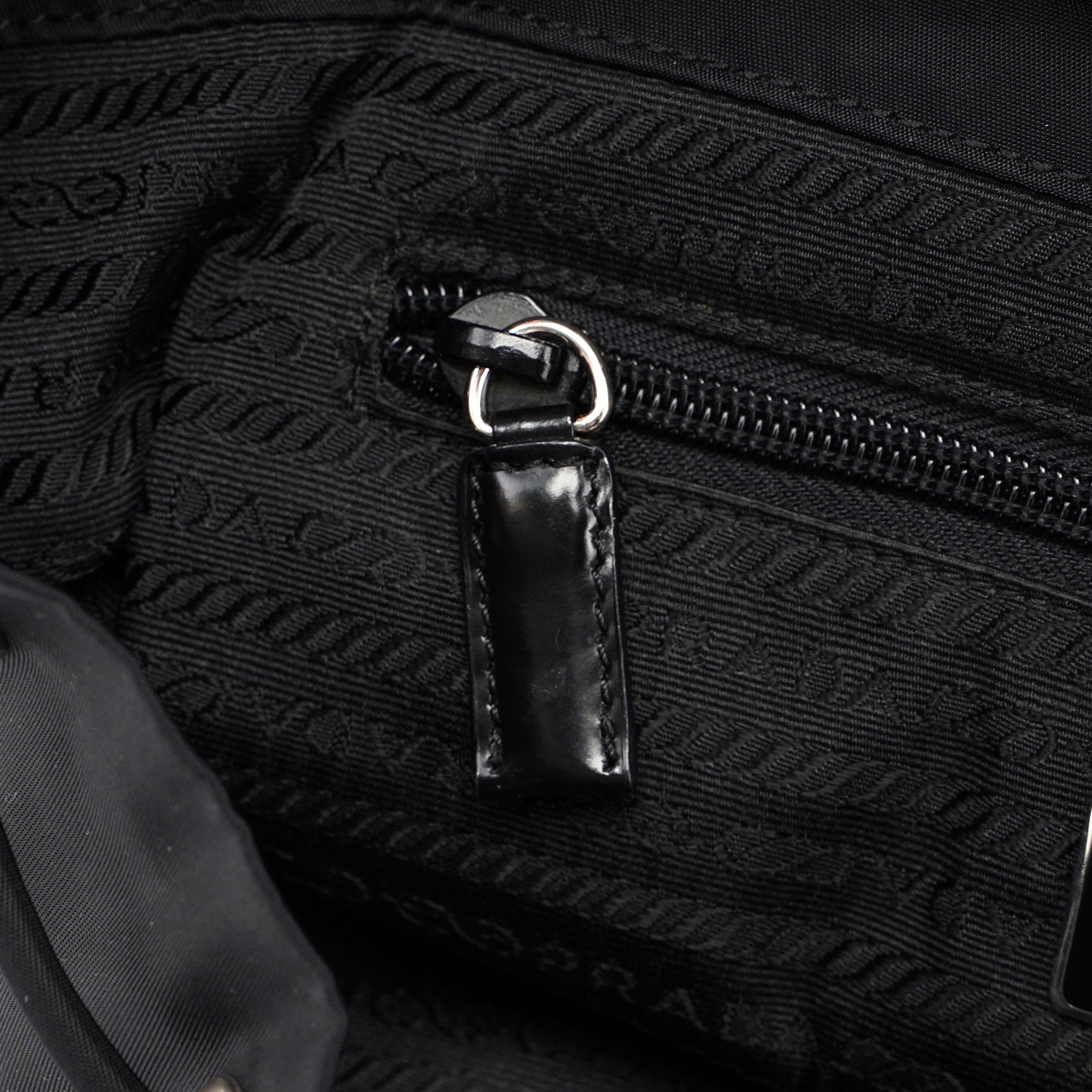 Prada Prada B2811 Black Backpack