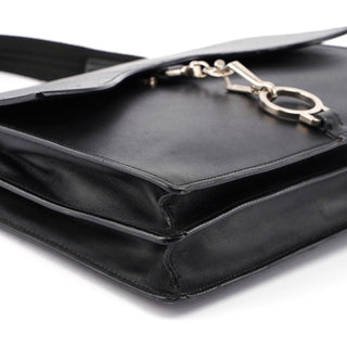 Prada Prada Black Leather Top Handle Bag