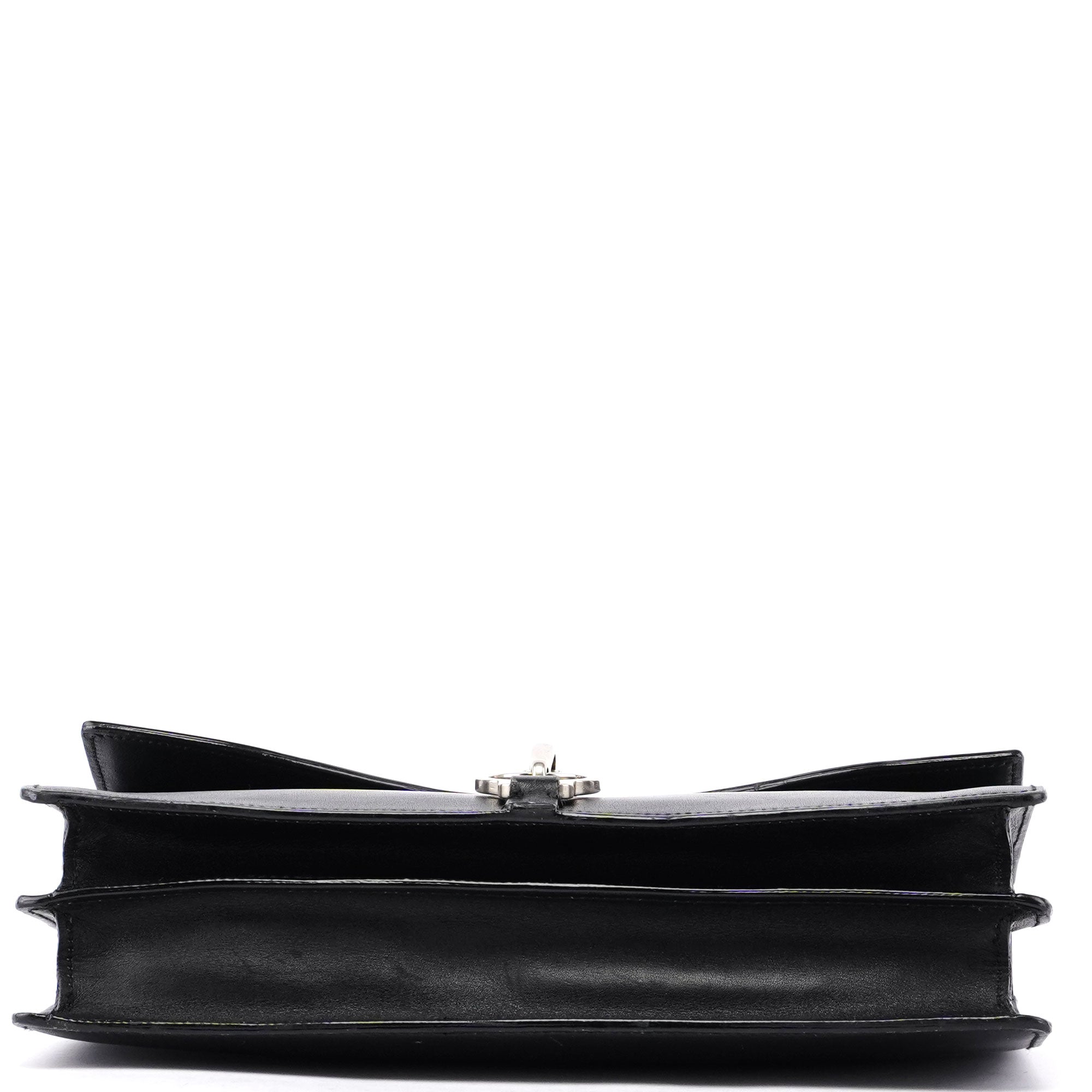 Prada Prada Black Leather Top Handle Bag