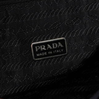 Prada Prada Black Leather Top Handle Bag