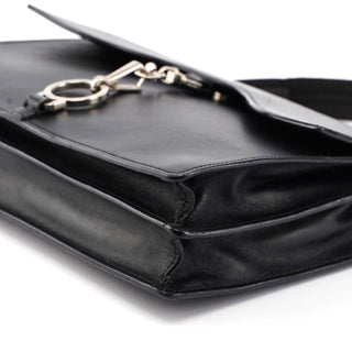 Prada Prada Black Leather Top Handle Bag